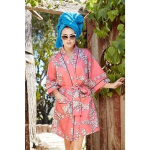 BedHead Pajamas Sateen Kimono Robe